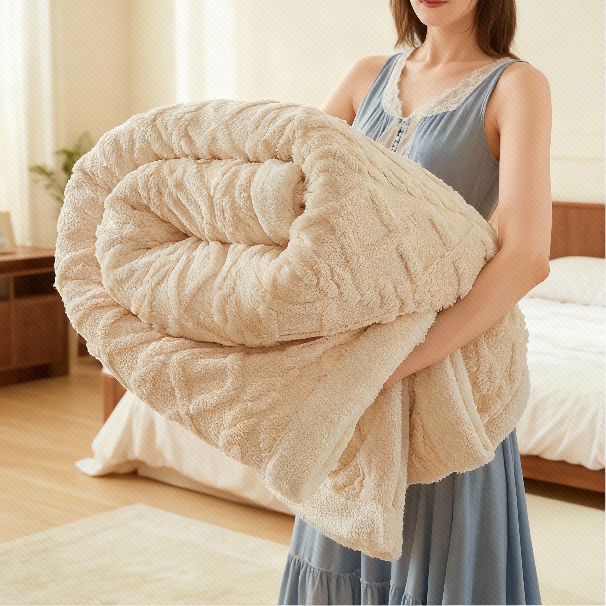Luxury Flannel Blanket - Soft Plush Cozy Throw