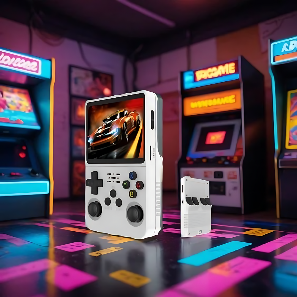 Handheld Retro Gaming Console with HD Screen