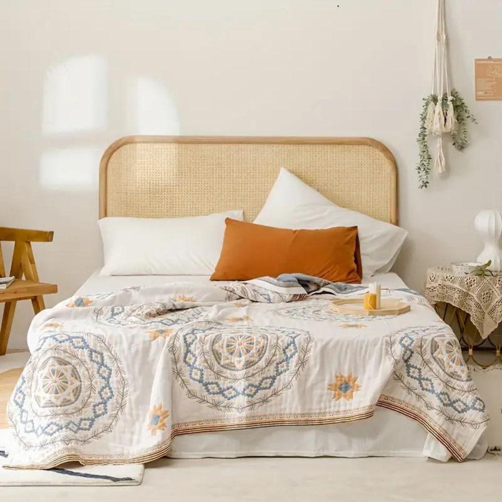 Mandala Pattern Throw Blanket