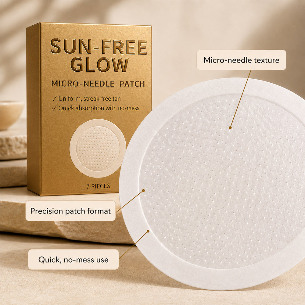 Sunless Glow Micro Patch – Gradual Sunless Bronzing for a Natural-Looking Tan