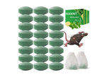 24 Pack Peppermint Oil for Mice Rats Squirrel Spider Pests Repellent Indoor