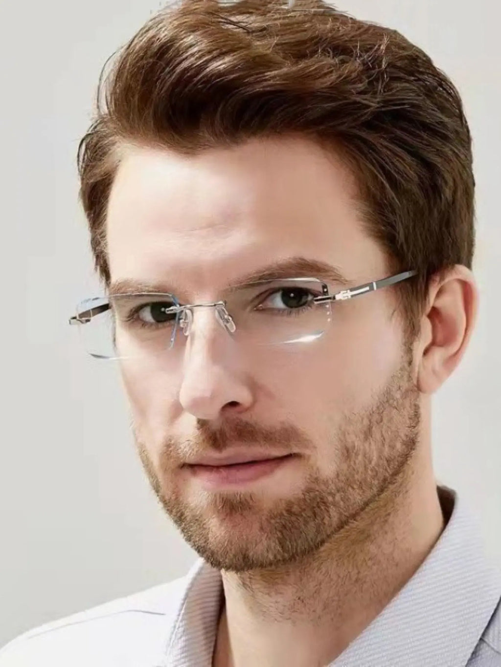 Photochromic Reading Glasses +1.0‑+4.0 Magnification for Men Women