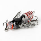 Bionic Wasp Topwater Lure That Triggers Explosive Strikes
