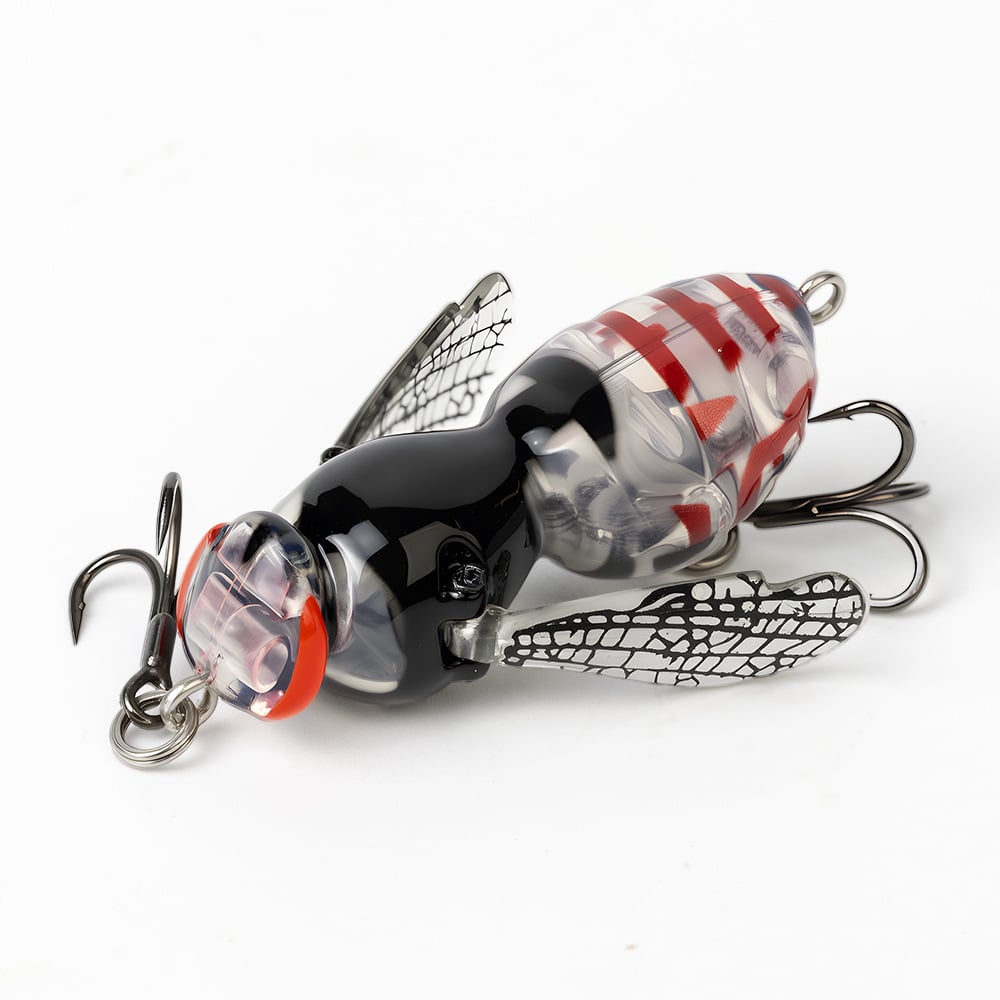 Bionic Wasp Topwater Lure That Triggers Explosive Strikes