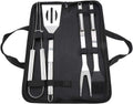 4 Piece Tool Set Stainless Steel Grill Accessories