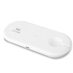 2-in-1 10W Qi Wireless Charging Pad
