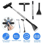 2-in-1 Automobile Snow Shovel Frost Removal with 360¬∞ Pivoting Brush Head