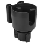 2-in-1 Car Cup Holder with Phone Holder Adjustable Base