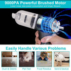 2-in-1 Cordless Vacuum Cleaner Compressed Air Duster