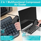 2-in-1 Cordless Vacuum Cleaner Compressed Air Duster