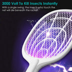 2-in-1 Electric Rechargeable Bug Zapper Insect Killer