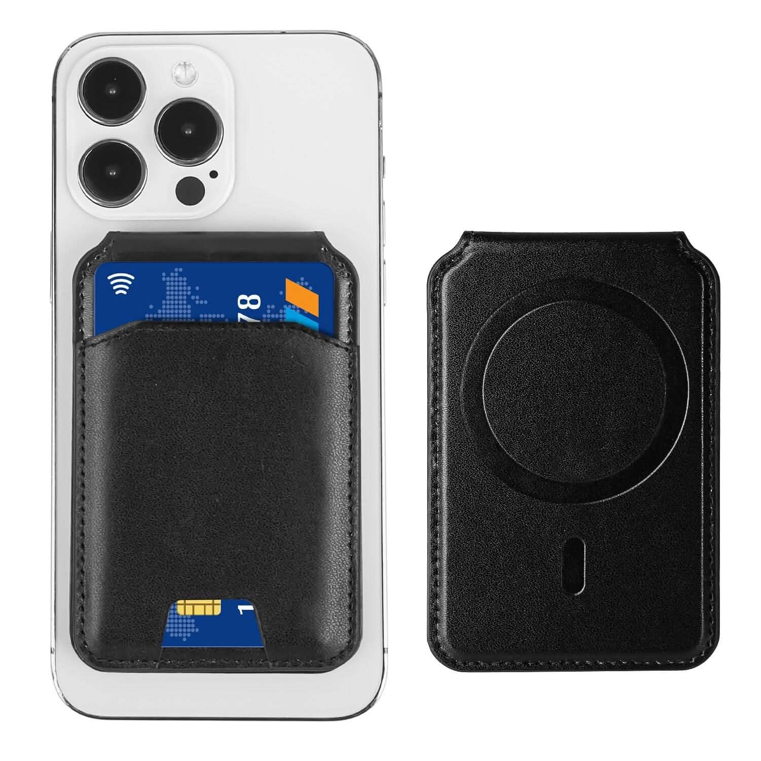 2-in-1 Magnetic Card Wallet Phone Stand