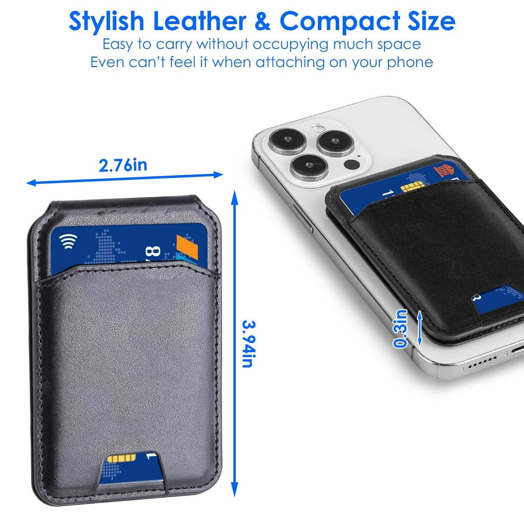 2-in-1 Magnetic Card Wallet Phone Stand