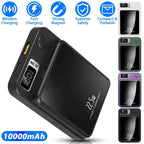 2-in-1 Magnetic Wireless Power Bank 10000mAh PD20W Fast Charger Mag Safe