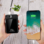 2-in-1 Magnetic Wireless Power Bank 10000mAh PD20W Fast Charger Mag Safe