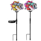 2-in-1 Outdoor Butterfly Solar Light Yard Stake