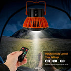 2-in-1 Portable Camping Lantern Electric Fan
