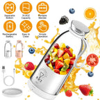 2-in-1 Portable Fruit Blender Rechargeable