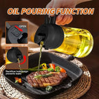 2-in-1 Portable Oil Sprayer and Dispenser