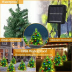 2-in-1 Solar Christmas Tree Lawn Light