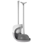 2-in-1 Toilet Plunger and Brush Combo Set with Ventilated Holder