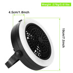 2-in-1 Outdoor Battery/USB Operated Portable Camping LED Fan