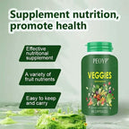2-Pack: 100% Natural Fruits and Vegetables Supplement