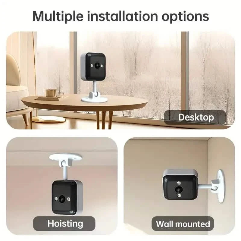 2-Pack: 1080P FHD Wireless Surveillance Camera, Full-Color Night Vision, Two-Way Voice & More