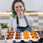 2-Pack: 12 Cups Silicone Muffin Nonstick Pans