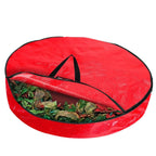 2-Pack: 30" Christmas Wreath Storage Bag 88L