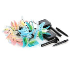 2-Pack: 3.8M Solar String Butterfly Lights