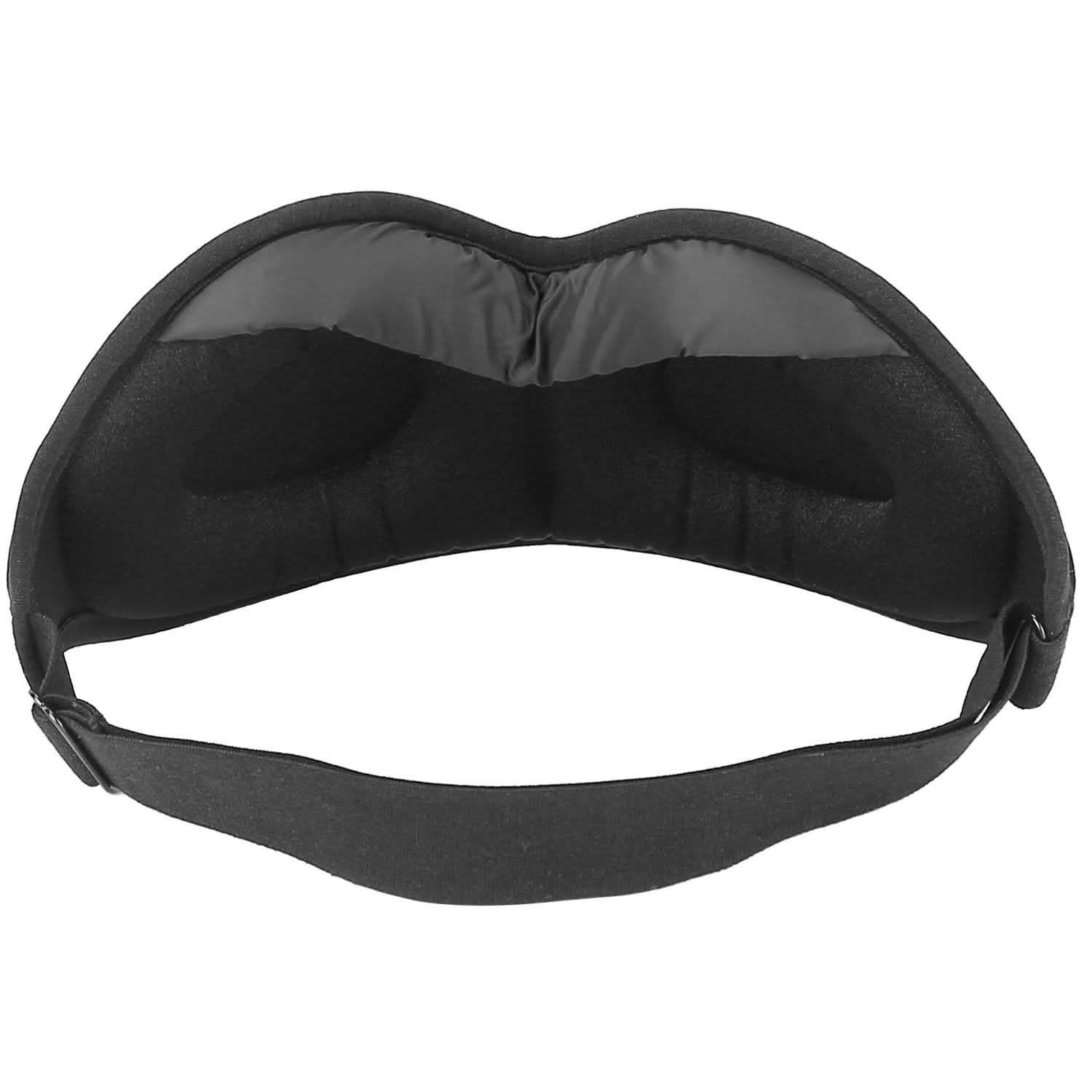 2-Pack: 3D Contoured Cup Light Blockout Sleeping Mask