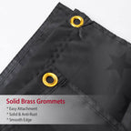 2-Pack: 3X5 Ft. All Black American Flag