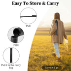 2-Pack: 61" Collapsible A Frame Tripod Easel Iron Alloy Drawing Stand
