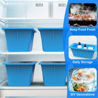 2-Pack: 6.6 lbs. Silicone Freezer Ice Block Molds