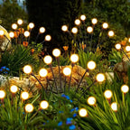 2-Pack: 12-LED Solar Garden Lights