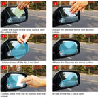 2-Pack: Anti-Rain Clear Film Stickers
