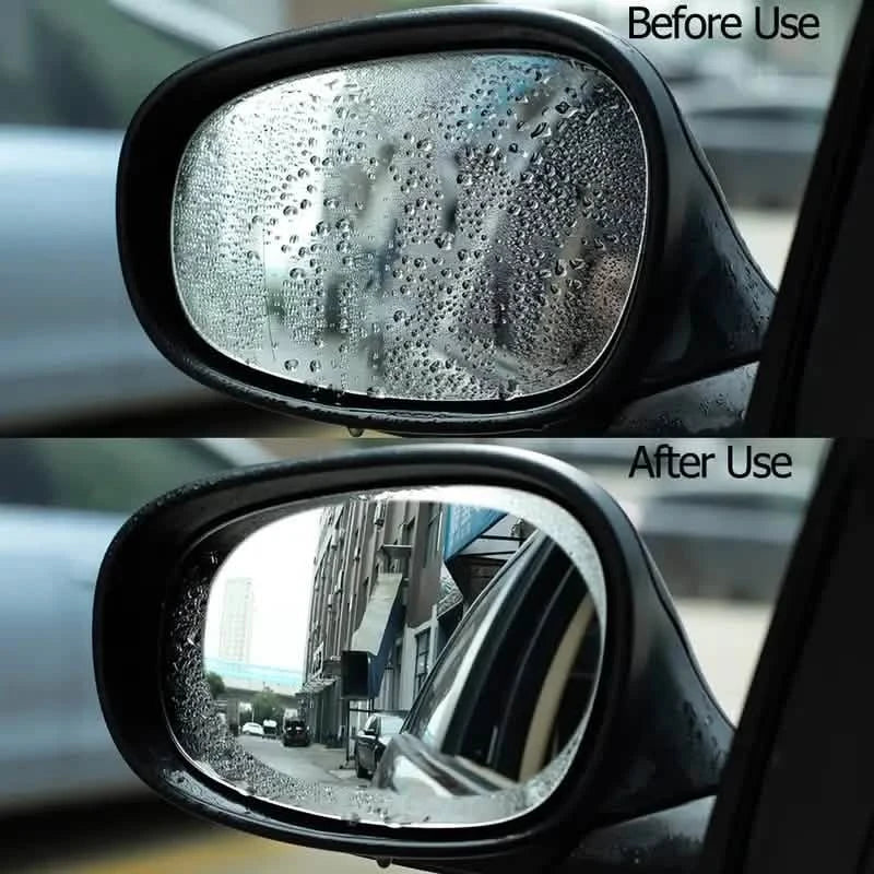 2-Pack: Anti-Rain Clear Film Stickers
