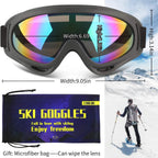 2-Pack: Anti-Scratch Dustproof Sports Goggles