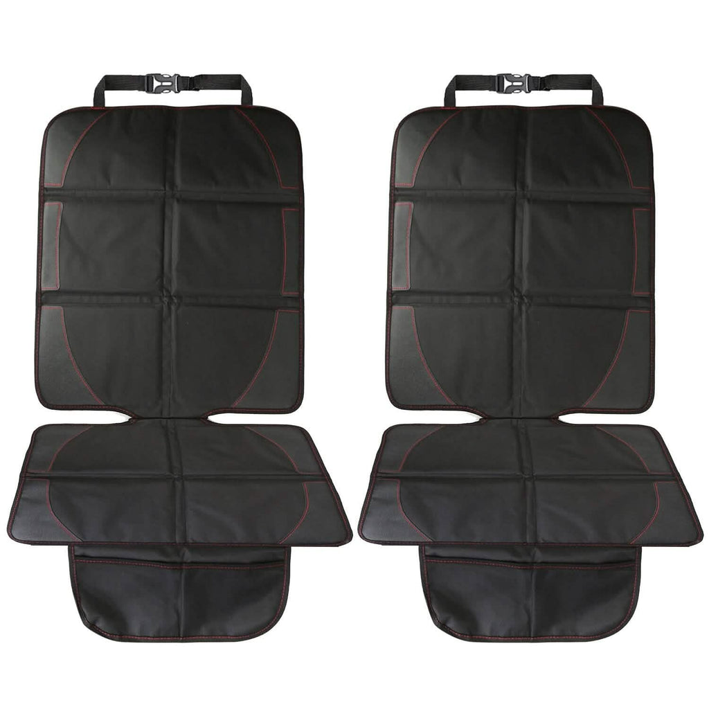 2-Pack: Car Seat Protector Cushion Mat Pad with Thick Padding