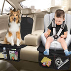 2-Pack: Car Seat Protector Cushion Mat Pad with Thick Padding