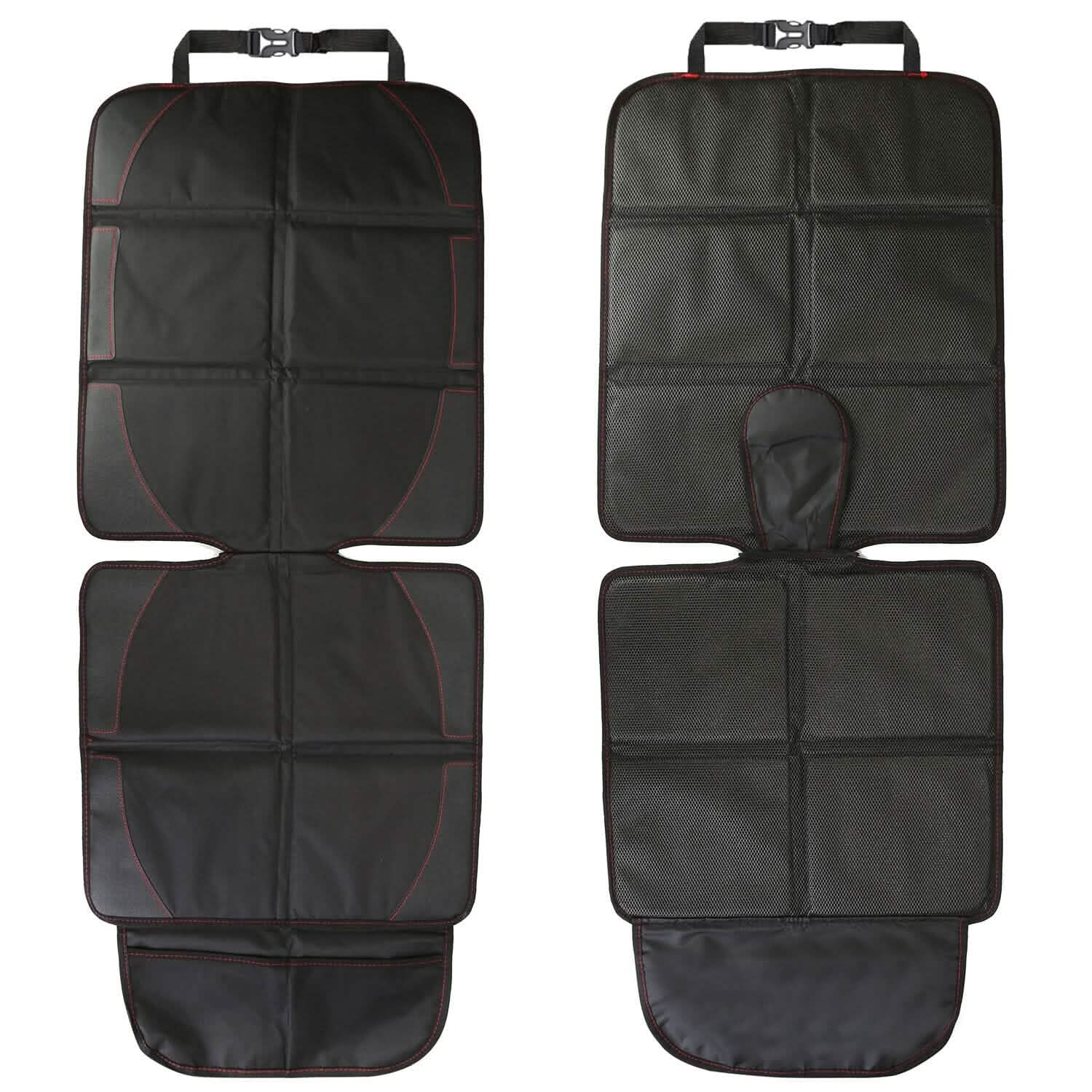 2-Pack: Car Seat Protector Cushion Mat Pad with Thick Padding
