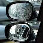 2-Pack: Car Waterproof Transparent Film Rearview Mirror Protection