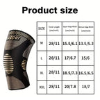 2-Pack: Copper Compression Knee Brace