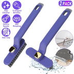 2-Pack: Crevice Cleaning Brush Stiff Bristle Brush Gap Cleaner