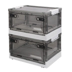 2-Pack: Foldable Storage Bins Collapsible Storage Box Organizer