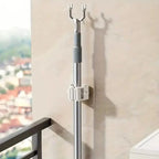 2-Pack: Hanging Mop Storage Rack with Buckle
