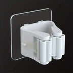 2-Pack: Hanging Mop Storage Rack with Buckle