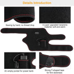 2-Pack: Heated Knee Massage Wrap