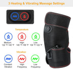 2-Pack: Heated Knee Massage Wrap